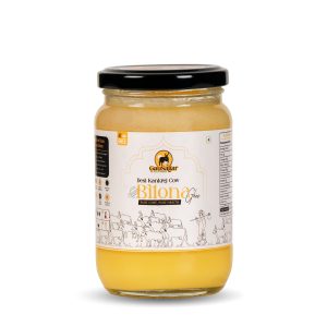 GauSagar A2 Desi Kankrej Cow Bilona Ghee 250ML Glass Jar